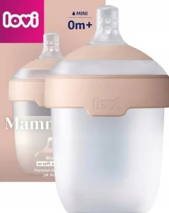 LOVI MAMMAFEEL butelka do karmienia 150ml ze smoczkiem dynamicznym 0m+