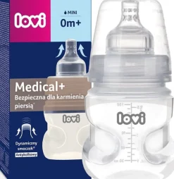 LOVI medical+ butelka 150ml 0m+ smoczek supervent