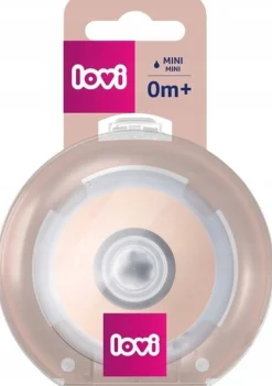LOVI smoczek dynamiczny do karmienia mammafeel + etui 0m+ 1szt
