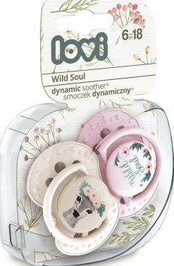 LOVI SMOCZEK DYNAMICZNY ORTODONTYCZNY 2 SZT 6-18 m