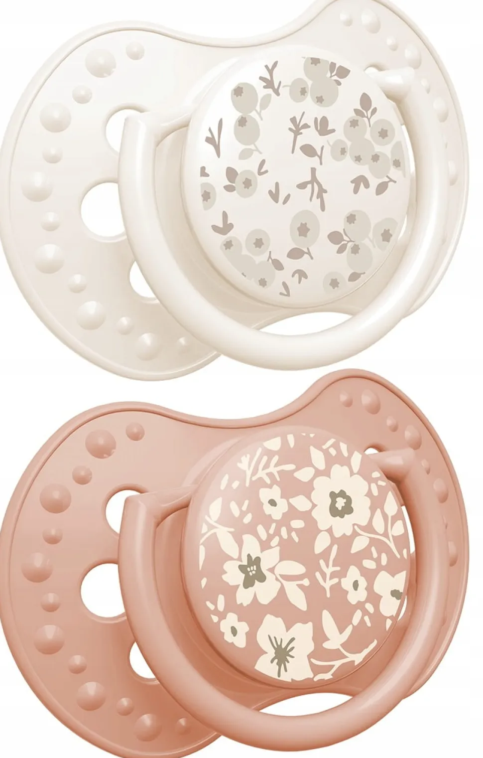 Lovi smoczek dynamiczny uspokajający 6-18 m 2szt blossom