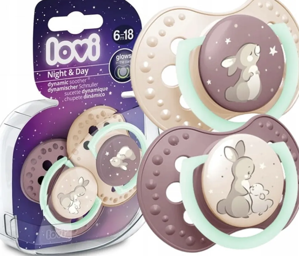 LOVI SMOCZEK DYNAMICZNY USPOKAJAJĄCY 6-18 m 2szt