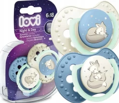 LOVI SMOCZEK DYNAMICZNY USPOKAJAJĄCY 6-18 m 2szt