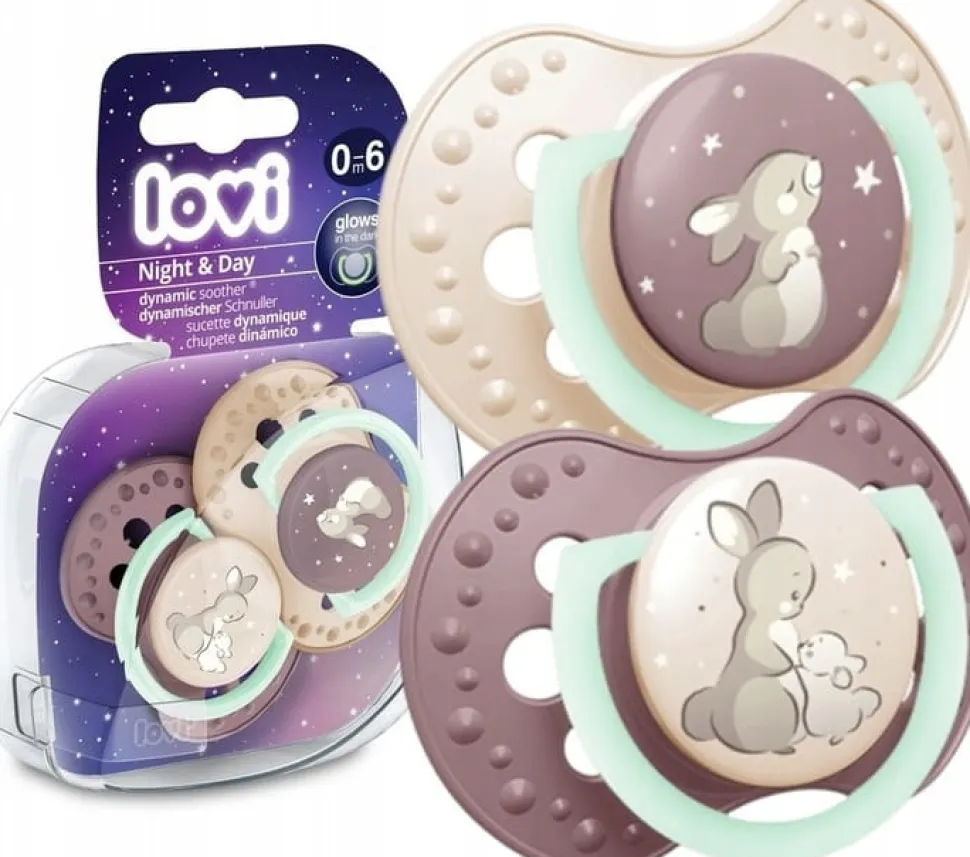 LOVI SMOCZEK DYNAMICZNY USPOKAJAJĄCY 0-6 m 2szt
