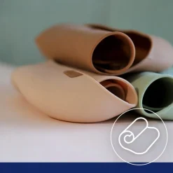 Lovi wodoodporny śliniak silikonowy z kieszonką regulowany