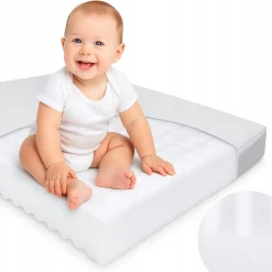 Materac 120x60 średnio twardy premium piankowy do łóżeczka Babymam