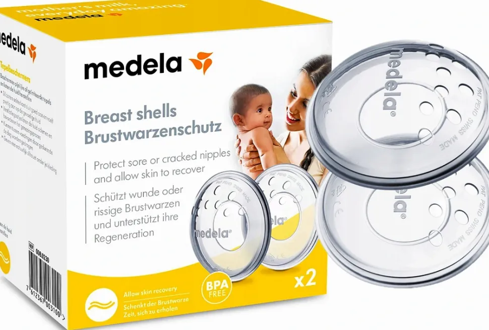 MEDELA OCHRONNE OSŁONKI MUSZLE NA PIERSI 2szt