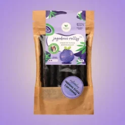Naturalnie zdrowi przekąska jagodowe rollsy owocowe 50g czarna jagoda