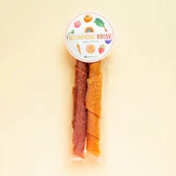 Naturalnie zdrowi witaminowe rollsy twiksy truskawka i marchewka 15g przekąska dla dzieci