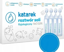 Nebucare inhalator nebulizator + sól Katarek
