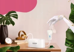 Neno inhalator nebulizator kompresowy + 2 maski sano zestaw