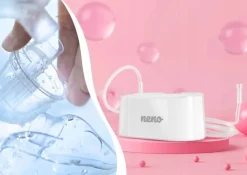 Neno inhalator nebulizator kompresowy + 2 maski sano zestaw