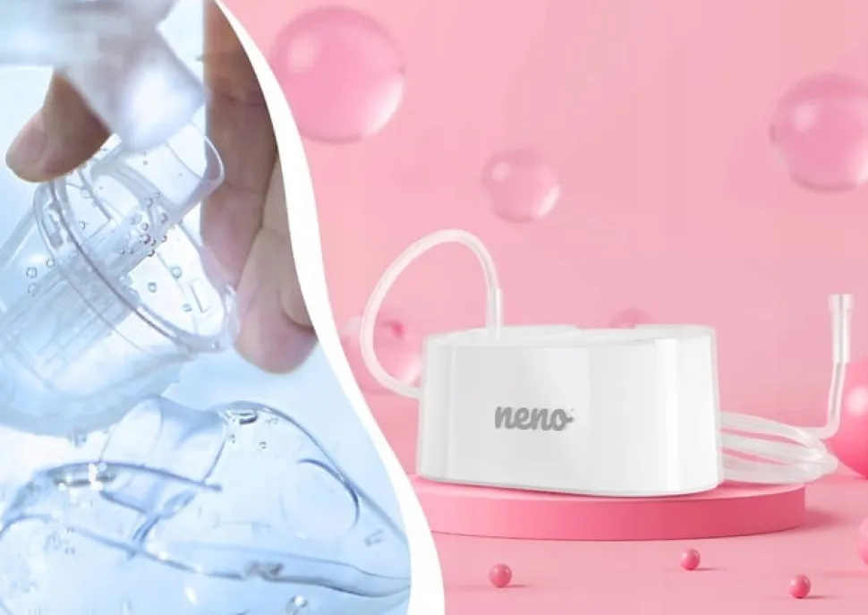 Neno inhalator nebulizator kompresowy + 2 maski sano zestaw
