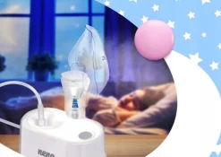 Neno inhalator nebulizator kompresowy + 2 maski sano zestaw