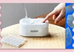 Neno inhalator nebulizator kompresowy + 2 maski sano zestaw