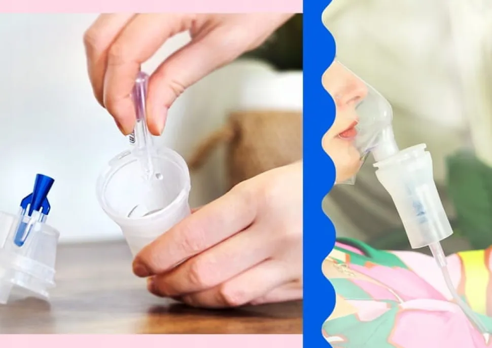 Neno inhalator nebulizator kompresowy + 2 maski sano zestaw