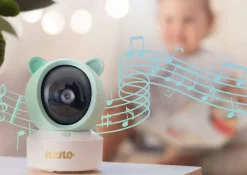 Neno ivo niania obrotowa video ip z odbiornikiem