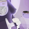 Neno sole twin bezprzewodowy laktator muszlowy przenośny hands free