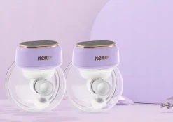 Neno sole twin bezprzewodowy laktator muszlowy przenośny hands free