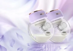 Neno sole twin bezprzewodowy laktator muszlowy przenośny hands free