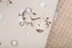 Ochraniacz do łóżeczka minky 120x60 na szczebelki 180x30cm Babymam