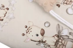 Ochraniacz do łóżeczka minky 120x60 na szczebelki 180x30cm Babymam