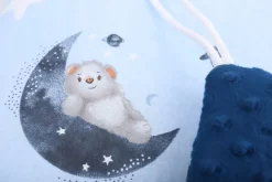 Ochraniacz do łóżeczka minky 120x60 na szczebelki 180x30cm Babymam