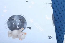 Ochraniacz do łóżeczka minky 120x60 na szczebelki 180x30cm Babymam