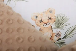 Ochraniacz do łóżeczka minky 120x60 na szczebelki 180x30cm Babymam