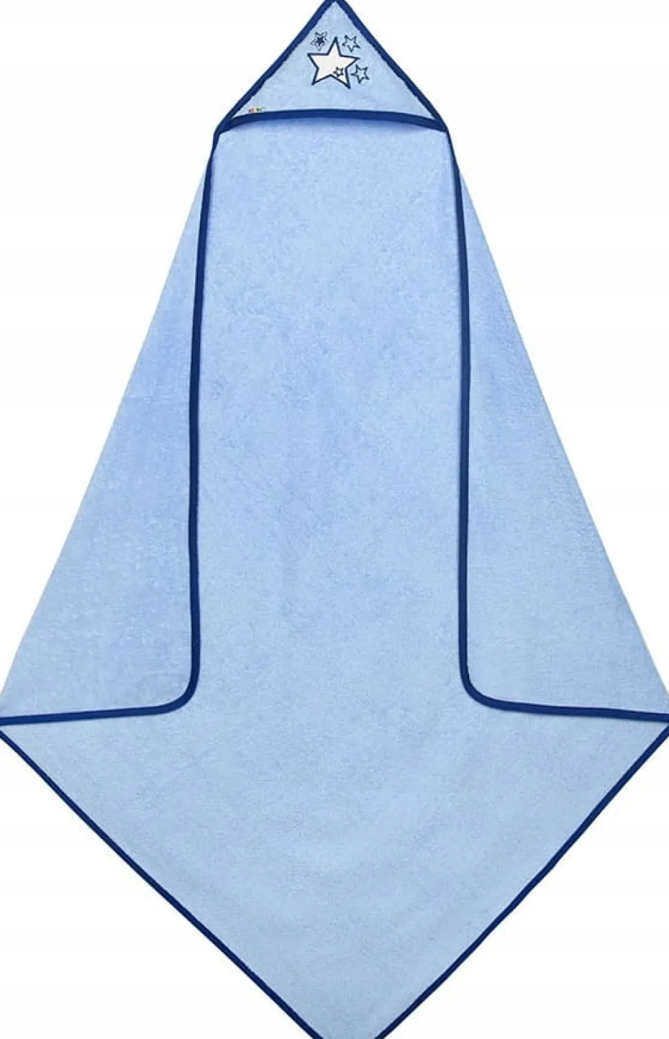 Okrycie kąpielowe z kapturem ręcznik kąpielowy frotte 100x100cm Akuku