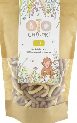 Otolandia chrupki naturalne zdrowe mix smaków 25g
