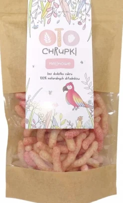 Otolandia chrupki pałeczki naturalne malinowe 25g