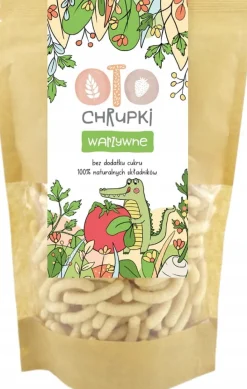 Otolandia chrupki pałeczki warzywne kukurydza soczewica pomidor szpinak 25g