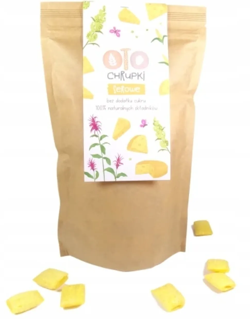 Otolandia oto chrupki serowe mix bez cukru 80g