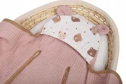 Otulacz do fotelika wózka nosidełka zapinany oddychający 3D AIR 3w1 Babymam