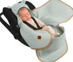 Otulacz do fotelika wózka nosidełka zapinany oddychający 3D AIR 3w1 Babymam