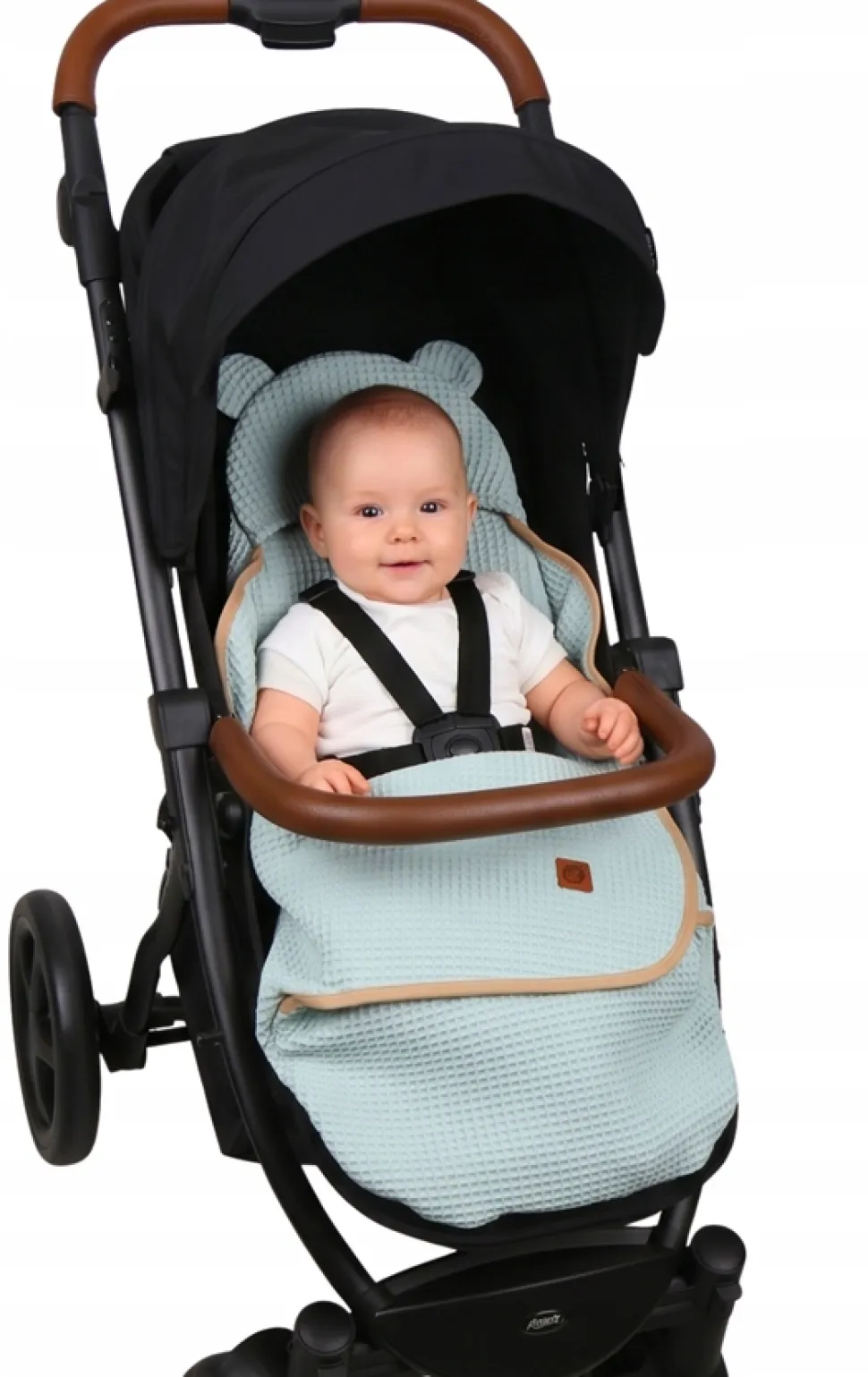 Otulacz do fotelika wózka nosidełka zapinany oddychający 3D AIR 3w1 Babymam