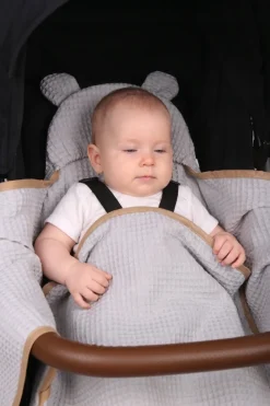 Otulacz do fotelika wózka nosidełka zapinany oddychający 3D AIR 3w1 Babymam