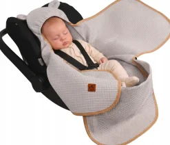 Otulacz do fotelika wózka nosidełka zapinany oddychający 3D AIR 3w1 Babymam
