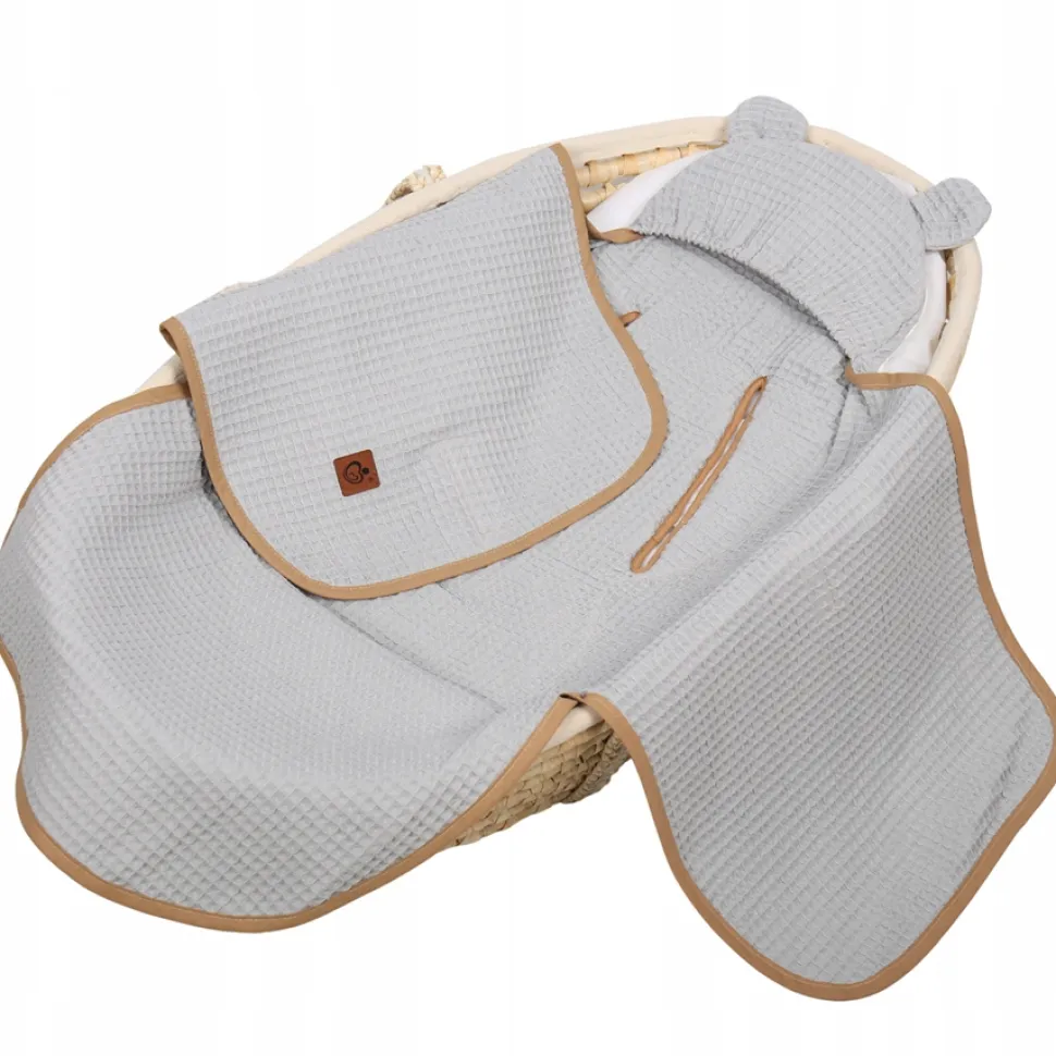 Otulacz do fotelika wózka nosidełka zapinany oddychający 3D AIR 3w1 Babymam