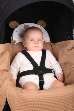 Otulacz do fotelika wózka nosidełka zapinany oddychający 3D AIR 3w1 Babymam
