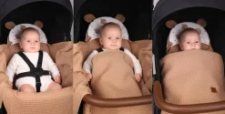 Otulacz do fotelika wózka nosidełka zapinany oddychający 3D AIR 3w1 Babymam