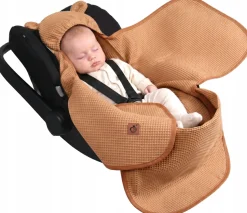 Otulacz do fotelika wózka nosidełka zapinany oddychający 3D AIR 3w1 Babymam