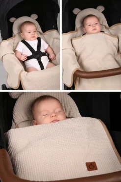 Otulacz do fotelika wózka nosidełka zapinany oddychający 3D AIR 3w1 Babymam