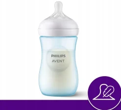 Philips Avent butelka antykolkowa natural response 3 260ml niebieska SCY903/21