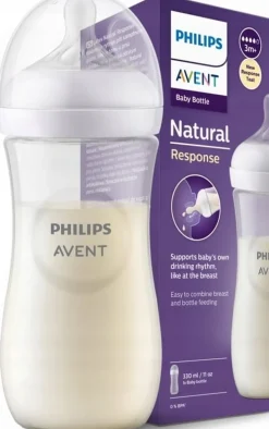 Philips Avent butelka antykolkowa natural 3 response 330ml SCY906/01
