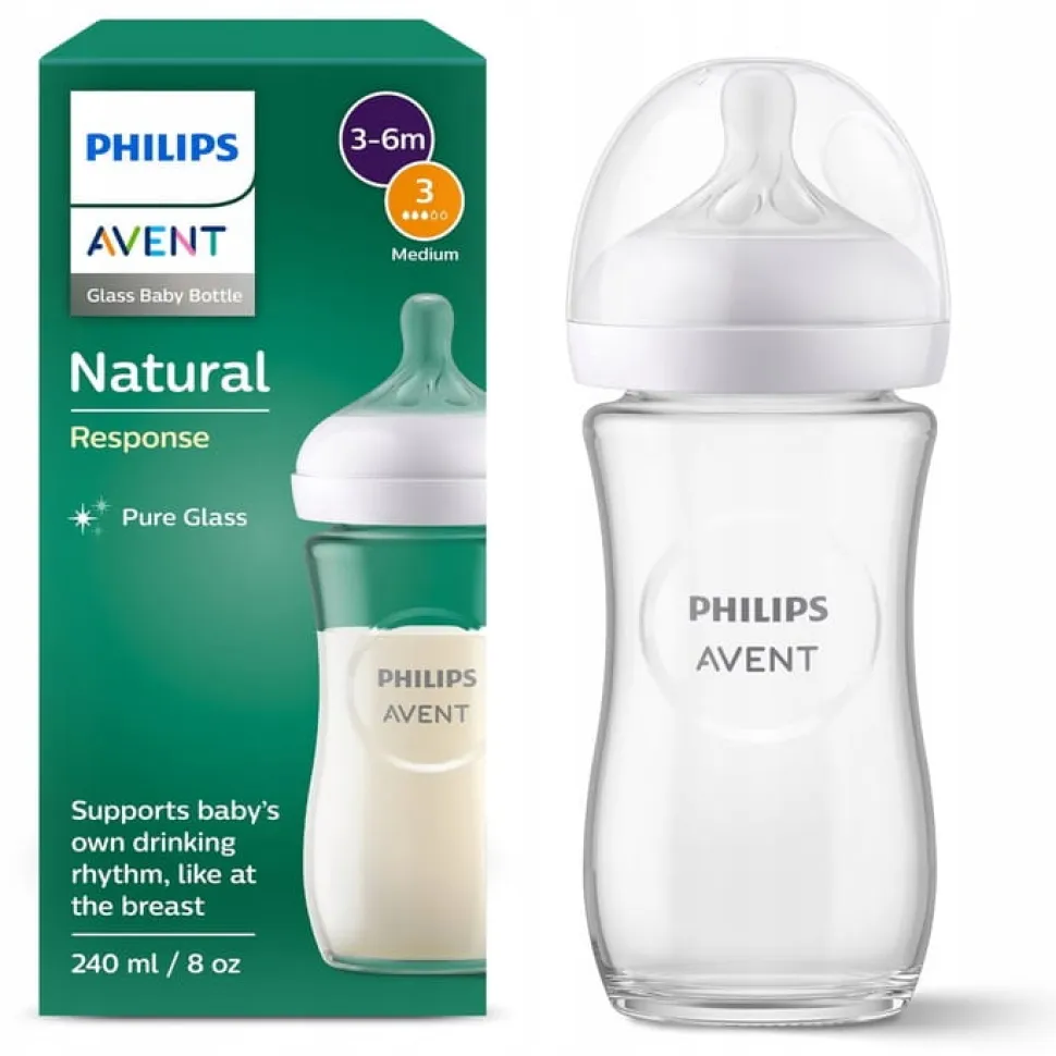 Philips Avent butelka antykolkowa natural response 240ml SCY933/01