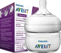 Philips Avent butelka natural mała 60ml 0-6m dla noworodka