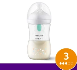 Philips Avent butelka natural response airfree 260ml SCY673/82 gwiazdy