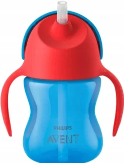 Philips Avent kubek niekapek ze słomką 200ml 9m+ bidon SCF796/01